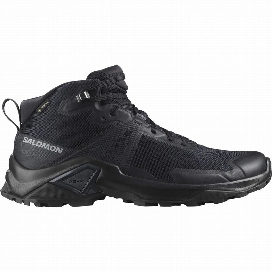 Salomon X Raise 2 Mid Gore-tex Wandelschoenen Heren Zwart (MMK3447HZ)